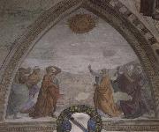 Domenicho Ghirlandaio Weissagung der Sybille an Augustus oil painting on canvas
